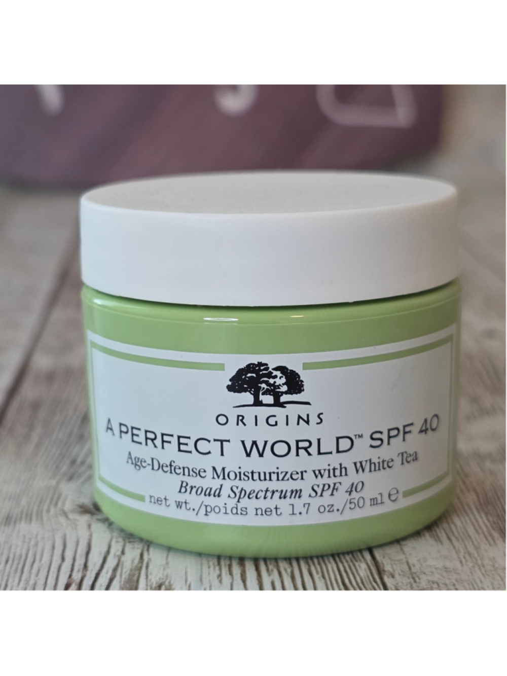 Women's Origins A Perfect World SPF 40 Moisturizer 1.7oz NWOT